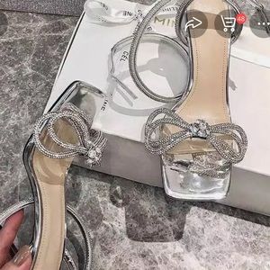 Rhinestones heels size 7